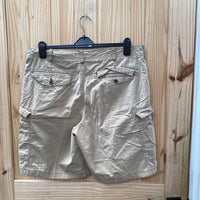 MENS IZOD DK TAN CARGO SHORTS 40