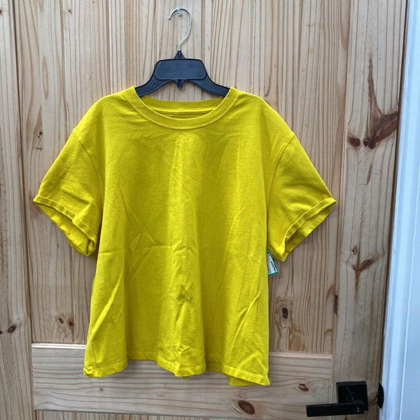 WOMENS LULULEMON YELLOW SHIRT S