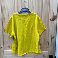 WOMENS LULULEMON YELLOW SHIRT S