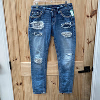 WOMENS MISS ME DENIM JEANS 25