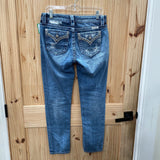 WOMENS MISS ME DENIM JEANS 25