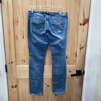 WOMENS ABERCROMBIE & FIRCH DENIM DIST. JEANS 29