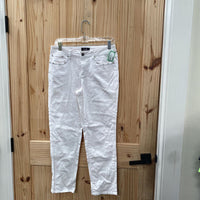 WOMENS EARL JEANS WHITE 10