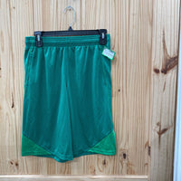 BOYS CHAMPION GREEN SHORTS L 12/14