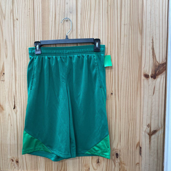 BOYS CHAMPION SHORTS GREEN L 12/14
