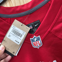 MENS NIKE 49ERS JERSEY RED/WHITE 3X