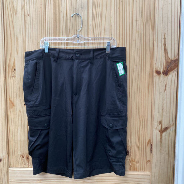 MENS DENALI BLK SHORTS 36