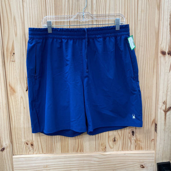MENS SPYDER BLUE SHORTS L