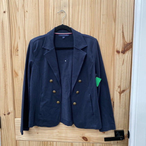 WOMENS TOMMY HILFIGER NAVY BLUE BLAZER L