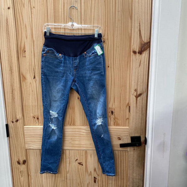 WOMENS GAP MATERNITY JEANS 28