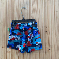 BOYS CHAMPION SHORTS BLUE/RED/GREY 18M
