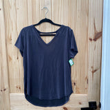 WOMENS CATO CHARCOAL GREY CASUAL TOP L
