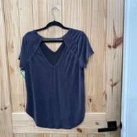 WOMENS CATO CHARCOAL GREY CASUAL TOP L