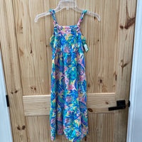 GIRLS CAT & JACK SL DRESS MULTI COLOR S 6/6X