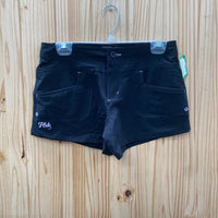 WOMENS HUK BLK SHORTS 5