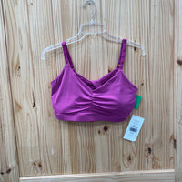 WOMENS FABLETICS PLUM BRA L NWT