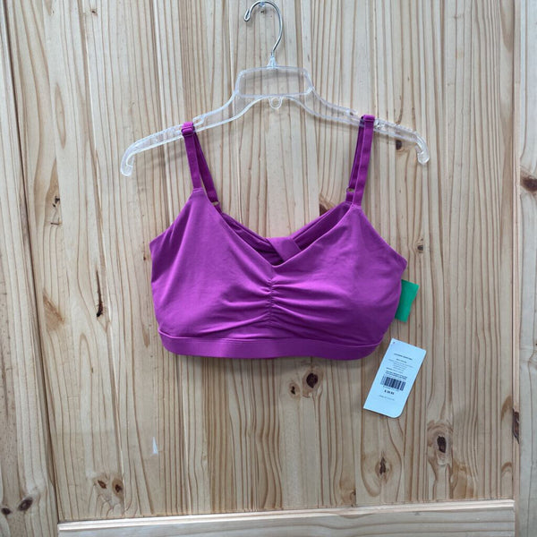 WOMENS FABLETICS PLUM BRA L NWT