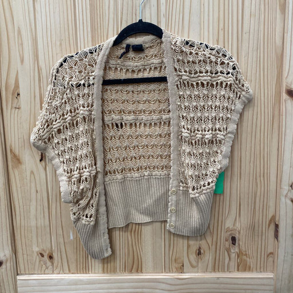 WOMENS HEART N CRUSH DK BEIGE L