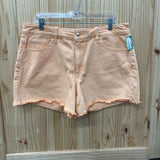 WOMENS UNIVERSAL THREAD ORANGE SICLE SHORTS 15