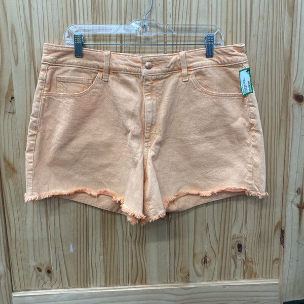 WOMENS UNIVERSAL THREAD ORANGE SICLE SHORTS 15