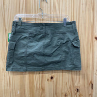 WOMENS VANILLA STAR OLIVE GREEN SKIRT 9