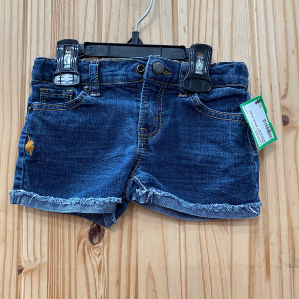 GIRLS LUCKY BRAND DENIM SHORTS 4T