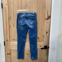 WOMENS KANCAN LT DENIM DIST. JEANS 26