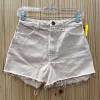 WOMENS MUMUBLUE PEACH SHORTS 25 NWT