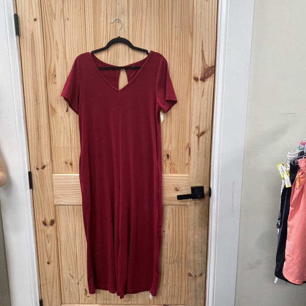 WOMENS MAROON ROMPER S