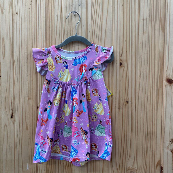 GIRLS DISNEY PRINCESSES LT PURPLE DRESS 90 18M