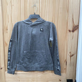 BOYS ABERCROMBIE HOODIE GREY/BLK 13/14