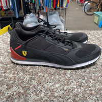 MENS PUMA SHOES BLK/RED 10.5