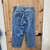 WOMENS FREE ASSEMBLY LT DENIM JEANS 20