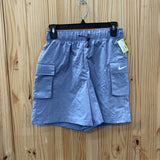 WOMENS NIKE LT PERWRINKLE/WHITE CARGO SHORTS XS NWT