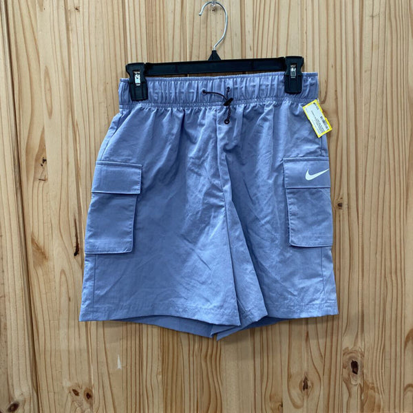 WOMENS NIKE LT PERWRINKLE/WHITE CARGO SHORTS XS NWT
