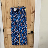 MENS THE GOLDEN GIRLS SLEEP PANTS BLUE L NWT