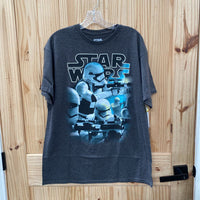 MENS STARS WARS GREY T-SHIRT L NWT