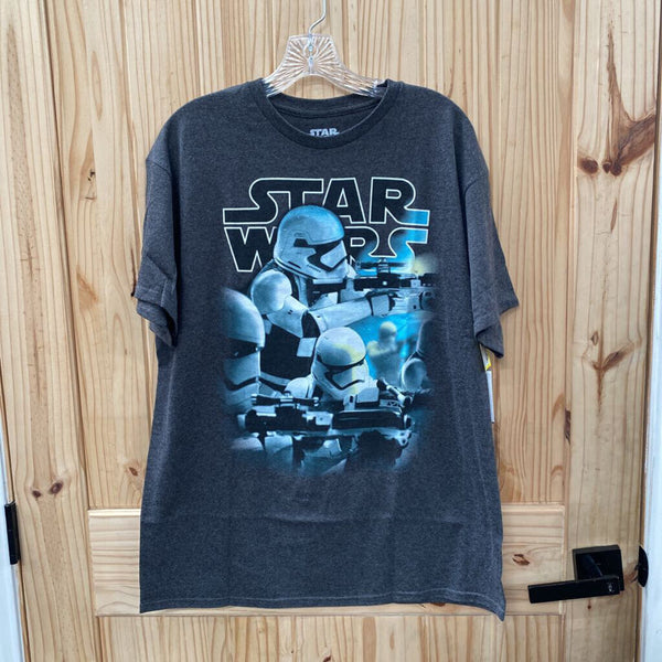 MENS STARS WARS GREY T-SHIRT L NWT