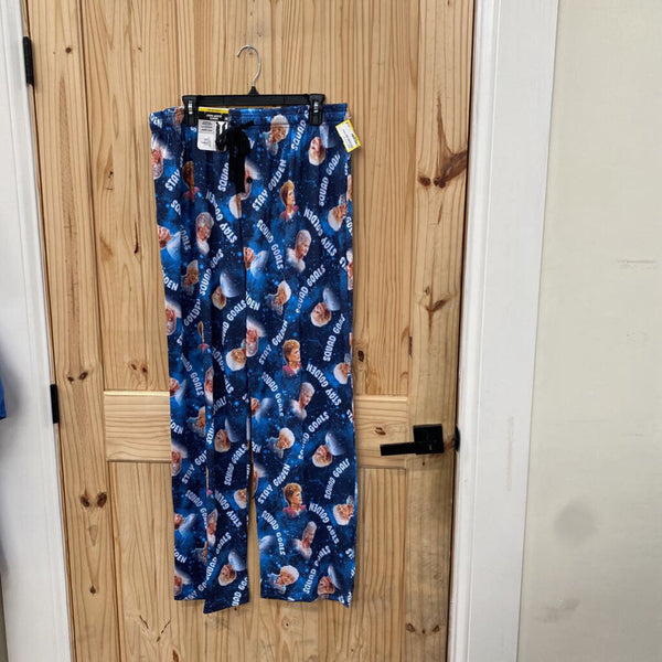 MENS GOLDEN GIRLS SLEEP PANTS BLUE L NWT