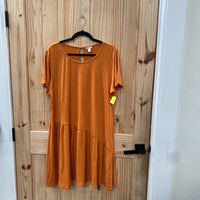 WOMENS CATO ORANGE DRESS XL NWT