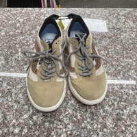 WOMENS VANS SHOES TAUPE/LEOPARD/CREAM 8