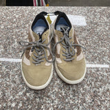 WOMENS VANS SHOES TAUPE/LEOPARD/CREAM 8