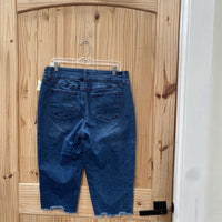 WOMENS EST. 1946 DK DENIM CAPRIS