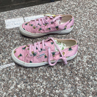 WOMENS SUPERGA PINK SHOES W/PINEAPPLES 7 1/2