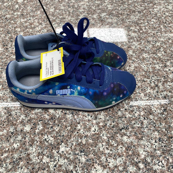 PUMA SHOES NAVY BLUE/GREEN/PURPLE 1C
