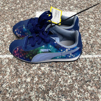 PUMA SHOES NAVY BLUE/GREEN/PURPLE 1C