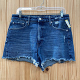 WOMENS FREE ASSEMBLY DENIM JEAN SHORTS 10