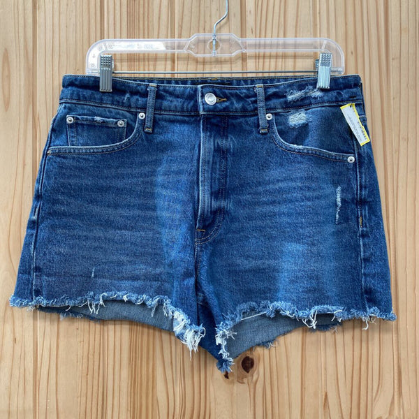 WOMENS FREE ASSEMBLY DENIM JEAN SHORTS 10