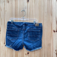 WOMENS AMERICAN EAGLE DENIM JEAN SHORTS 12