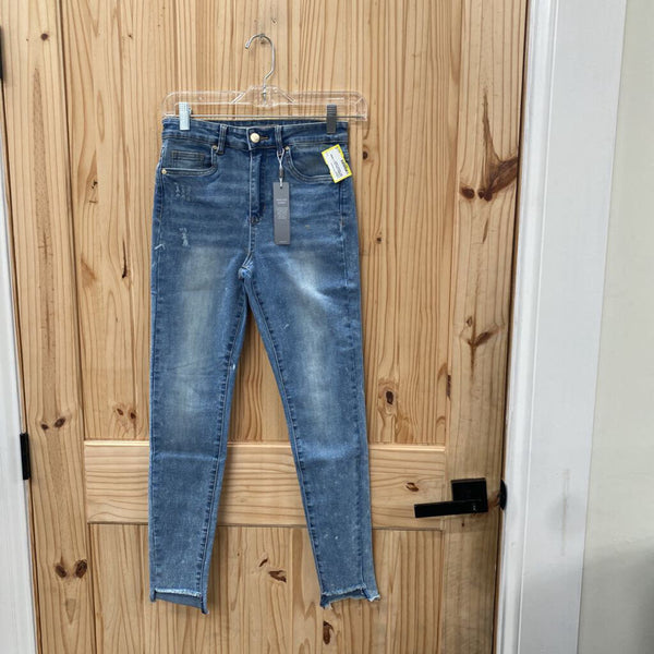 WOMENS TRACTR LT DENIM DIST.JEANS 2 NWT